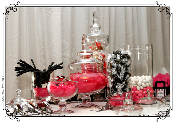 Favours for the guests - Candy Bar 